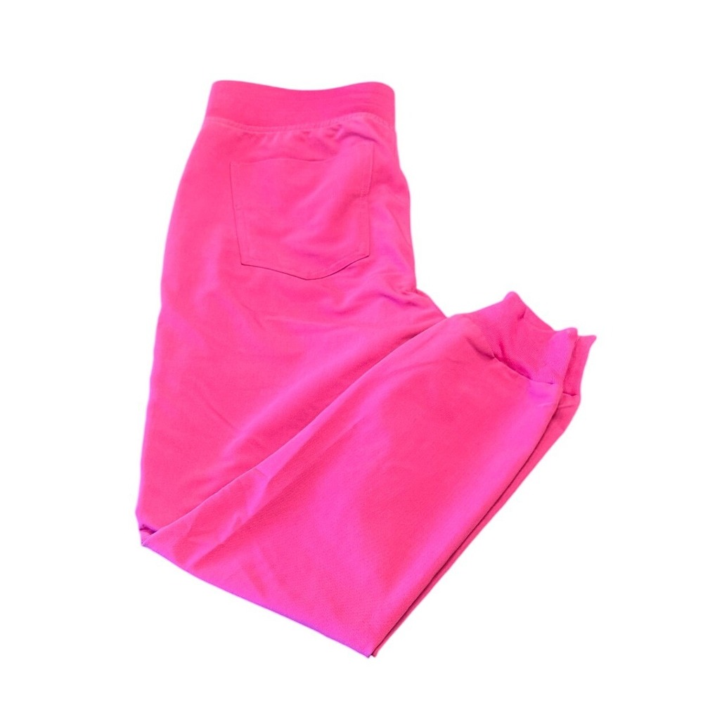 FIGS Zamora Jogger Scrub Pants Bright Fuchsia Pink Small EUC - Picture 2 of 4